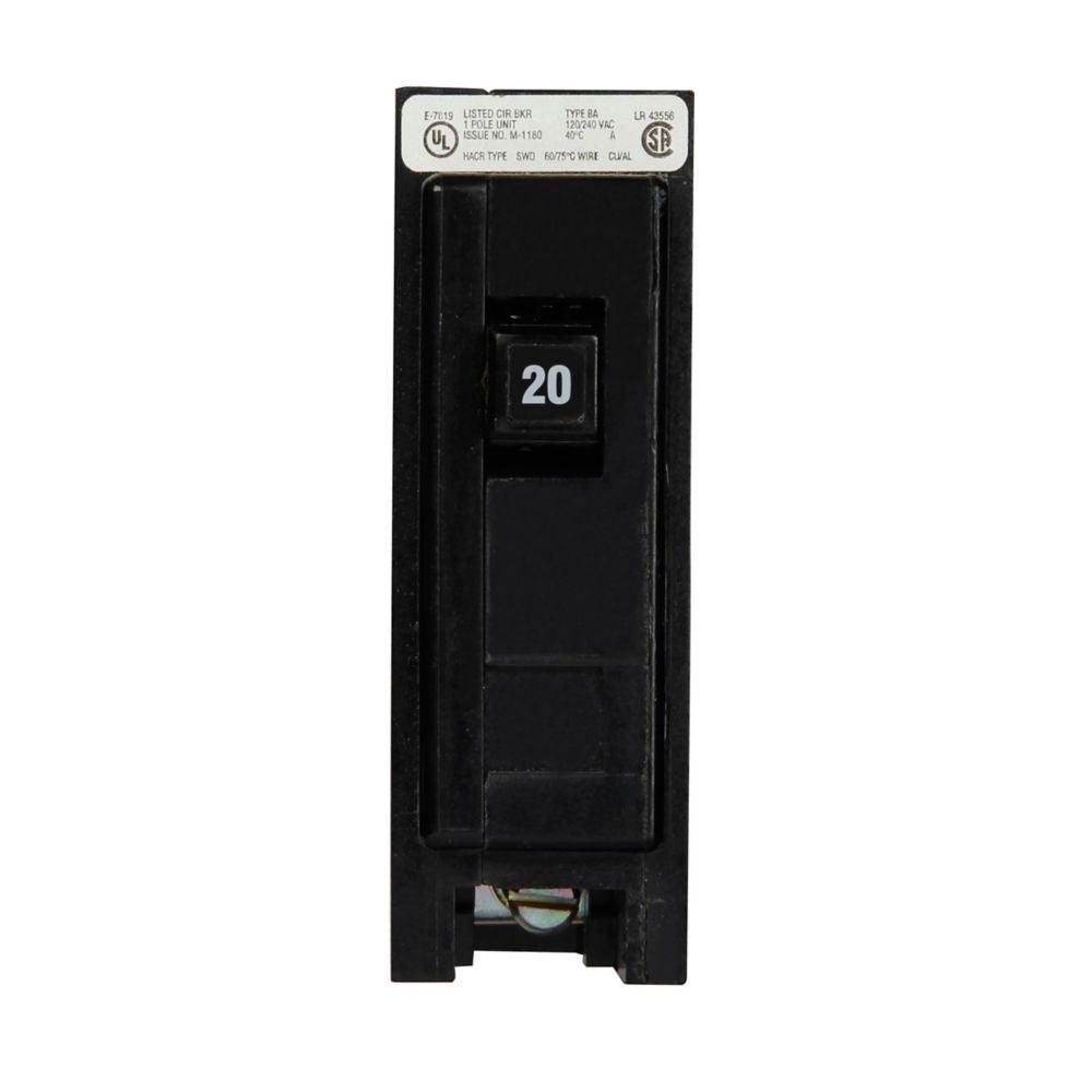 Eaton BAB 1 Pole Bolt-On Circuit Breaker