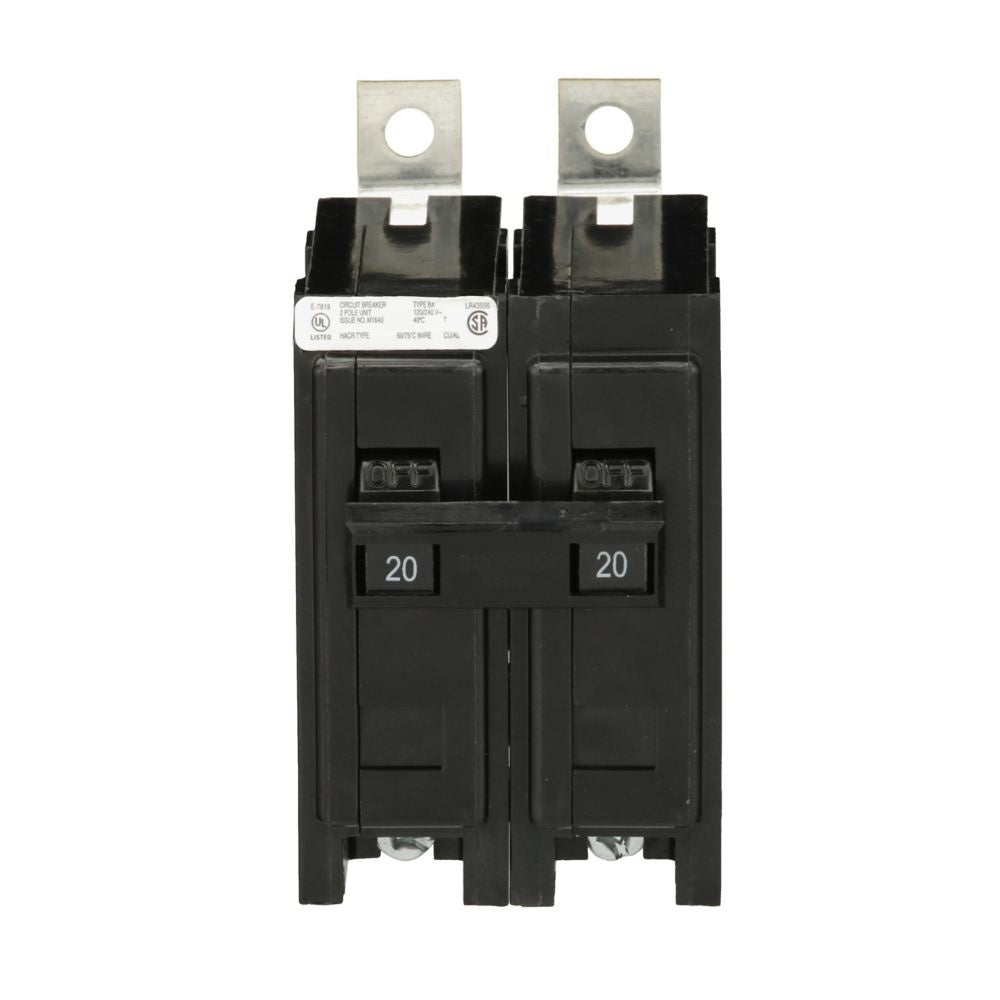 Eaton BAB 2 Pole Bolt-On Circuit Breaker