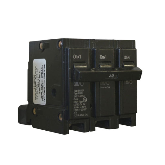 Eaton BR 3 Pole Circuit Breaker