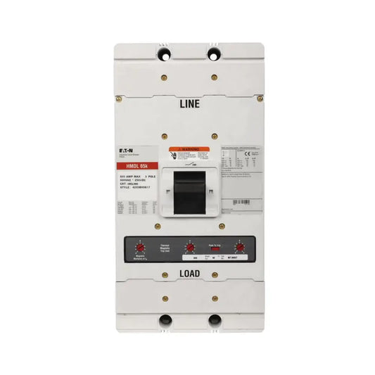HMDL3800 - Eaton - Molded Case Circuit Breaker Feed-Thru - 800 Amp - 3 Pole - 600 Volt