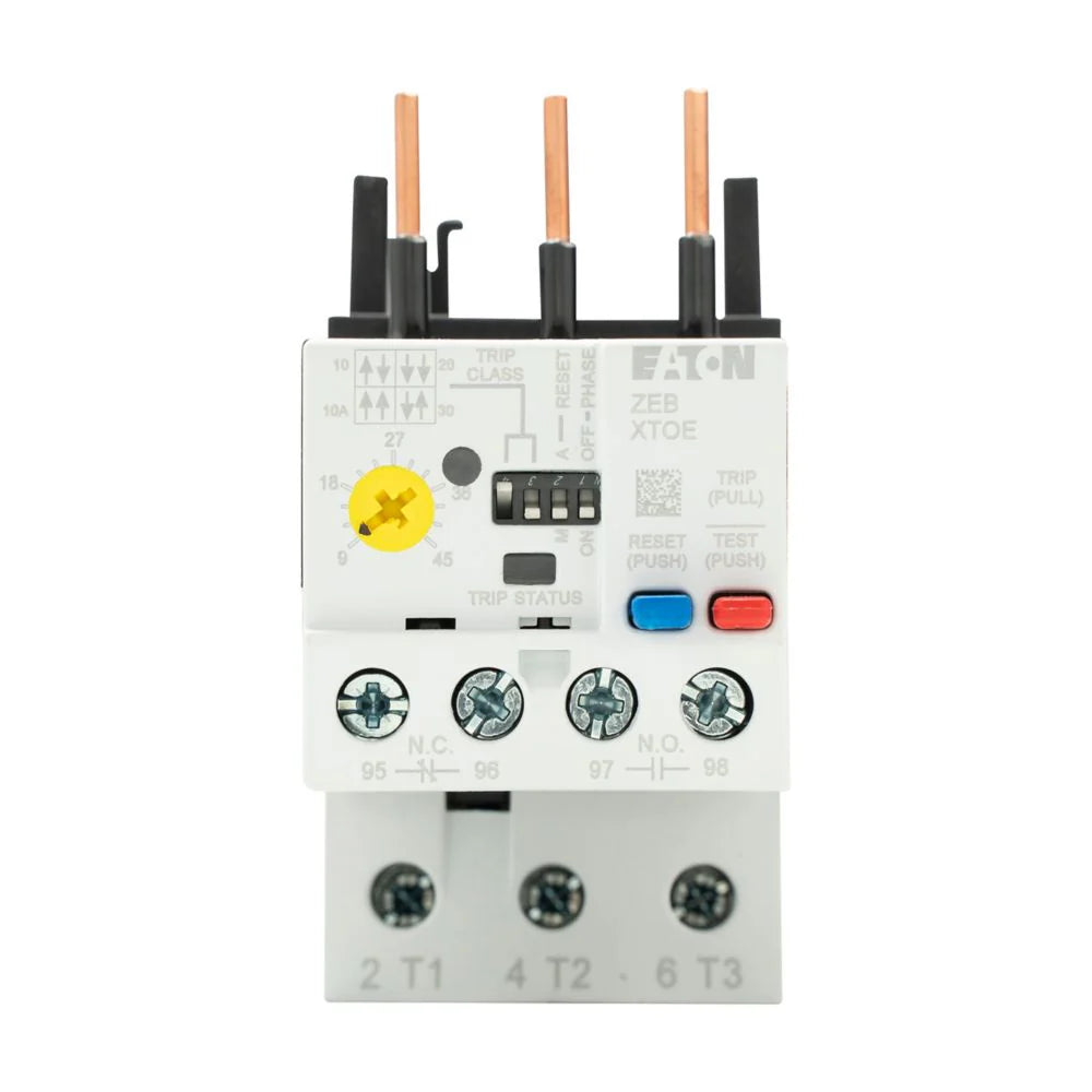 Xtoe100Dcs Eaton Overload Relay 20 Amp - Front View