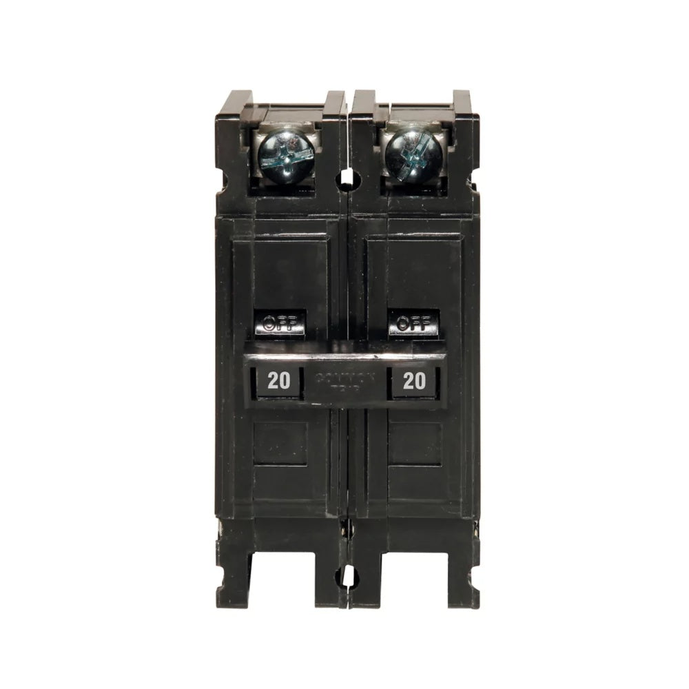 Eaton QCF2015 2-Pole Feed-Thru Circuit Breaker
