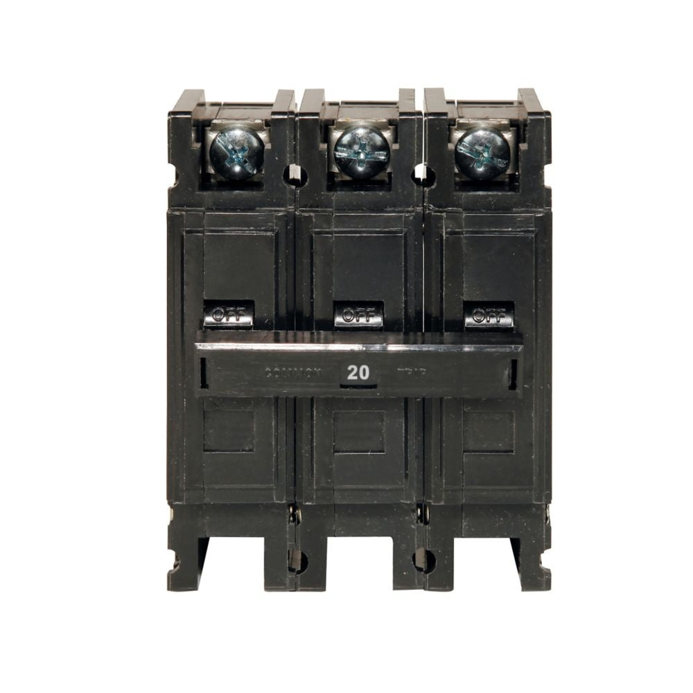 Eaton QC 3 Pole Feed-Thru Circuit Breaker