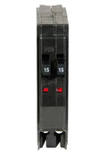 QO1515 - Square D - 15/15 Amp Tandem Circuit Breaker Plug-In - 15/15 Amp - 1 Pole - 120 Volt