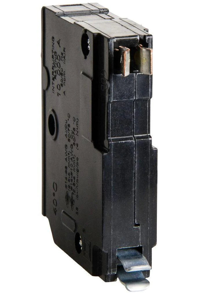 Square D Qo120 1 Pole Standard Trip Plug In Circuit Breakers - Side View