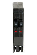 QO2020 - Square D - 20 Amp Tandem Circuit Breaker Plug-In - 20/20 Amp - 1 Pole - 120 Volt