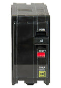 QO245 - Square D - 45 Amp Circuit Breaker Plug-In - 45 Amp - 2 Pole - 240 Volt