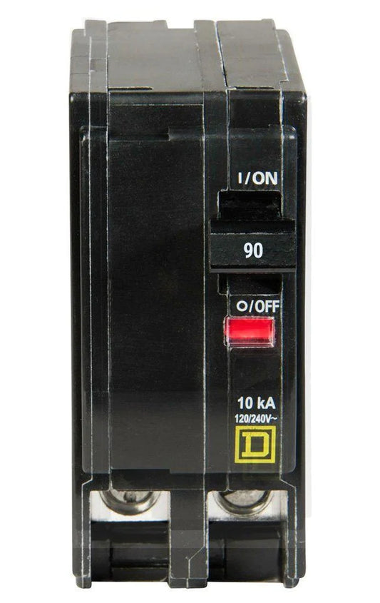 QO290 - Square D - 90 Amp Circuit Breaker Plug-In - 90 Amp - 2 Pole - 240 Volt