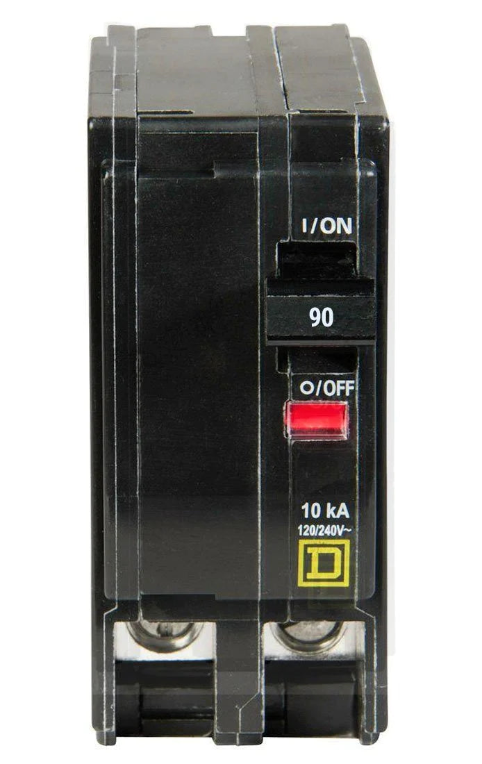 QO290 - Square D - 90 Amp Circuit Breaker Plug-In - 90 Amp - 2 Pole - 240 Volt
