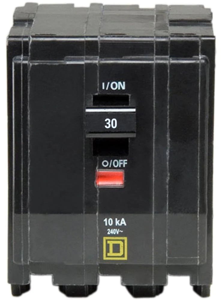 QO330 - Square D - 30 Amp Circuit Breaker Plug-In - 30 Amp - 3 Pole - 240 Volt