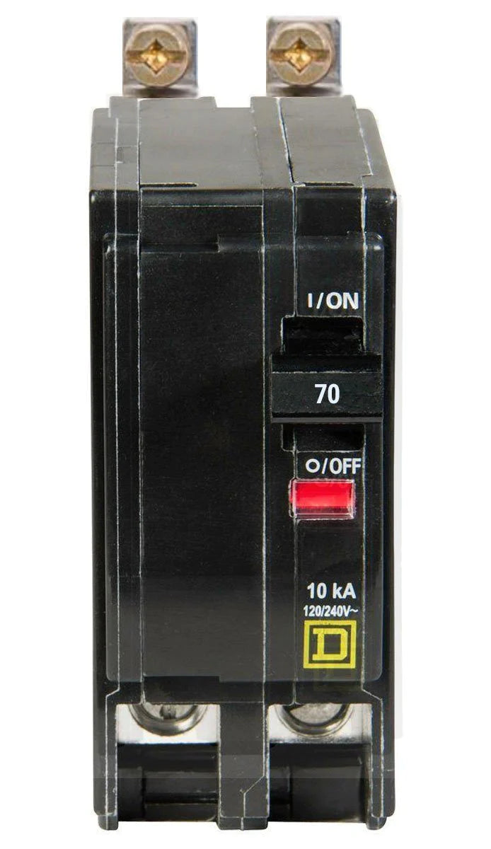 QOB270 - Square D - 70 Amp Circuit Breaker Bolt-On - 70 Amp - 2 Pole - 240 Volt