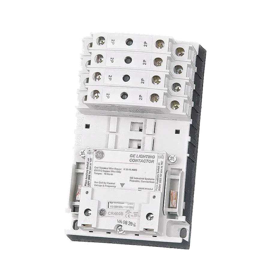 CR463L80AJA GE 8-Pole 30A 120V Electrically Held Lighting Contactor