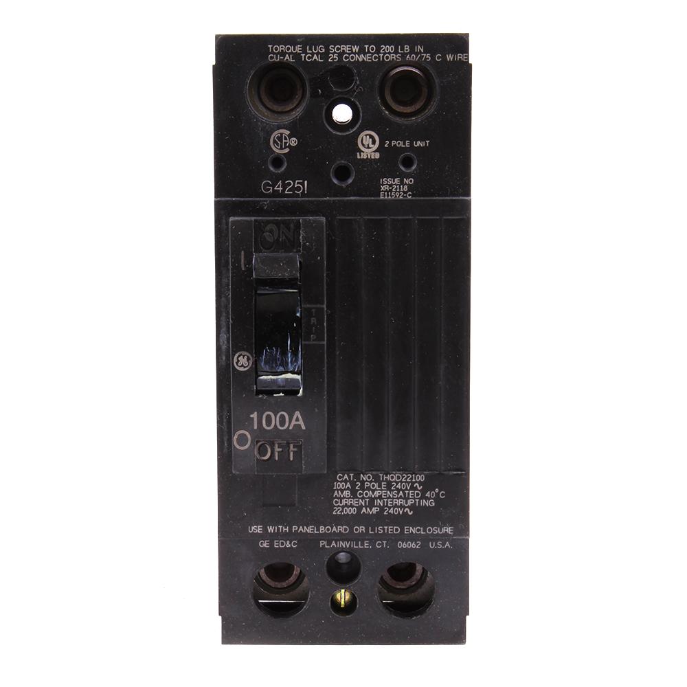 GE TMQD22100 100A 2P 240V