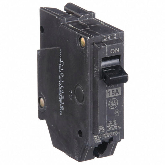 GE THQC1115WL 1-Pole Plug-In Circuit Breaker with Wire Leads