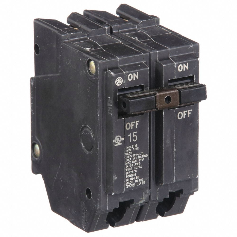 GE THQL2150GF 50A 2-Pole GFCI Circuit Breaker