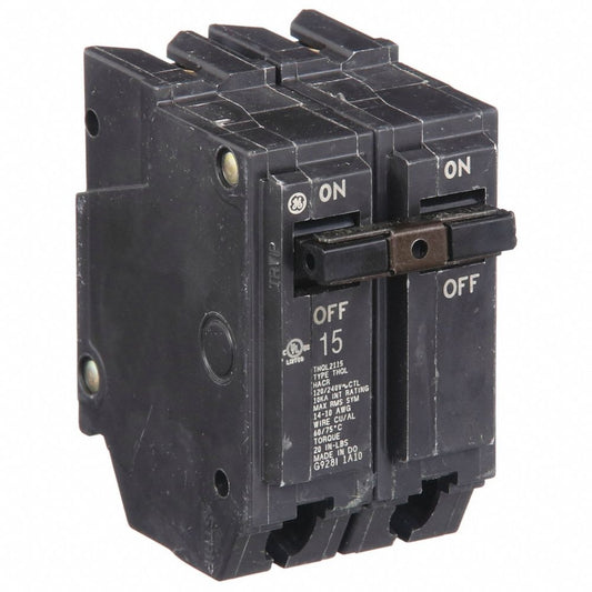 GE THQL2150GF 50A 2-Pole GFCI Circuit Breaker