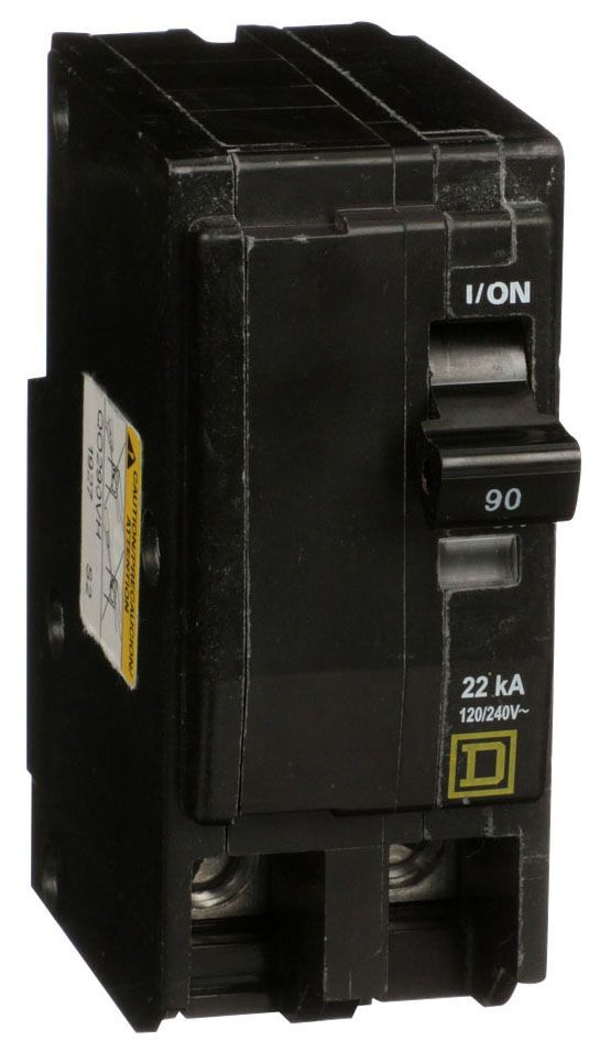 QO290VH Square D Molded Case Circuit Breaker PlugIn 90 Amp 2