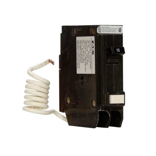 GFTCB215 - Eaton Cutler-Hammer 15 Amp Double Pole GFCI Circuit Breaker