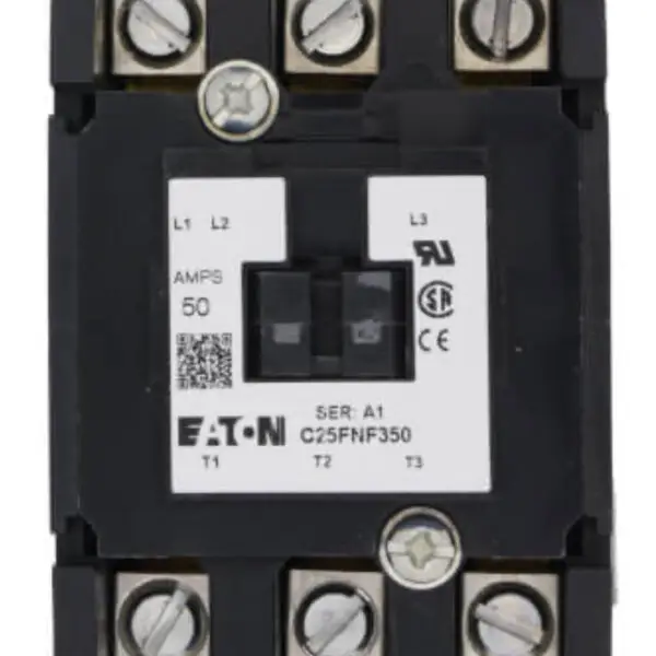 C25FNF350A - Eaton - Magnetic Contactor 50 Amp - 3 Pole - 600 Volt