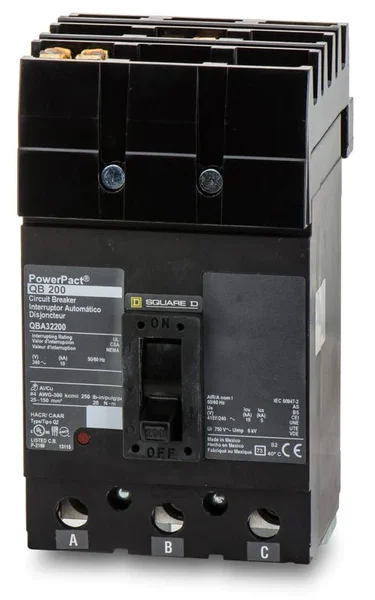 QBA32200 - Square D - Molded Case Circuit Breaker I-Line Plug-In - 200 Amp - 3 Pole - 240 Volt
