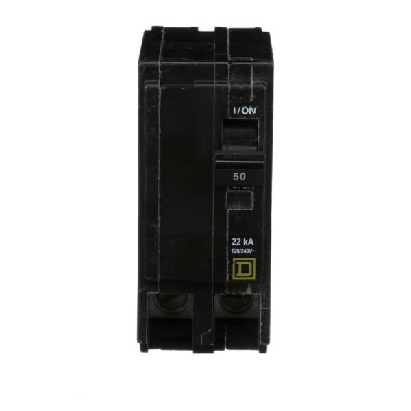 QO250VH - Square D - Circuit Breaker Plug in - 50 Amp - 2 Pole - 120 Volt
