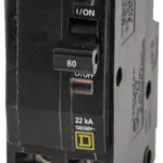 QO280VH - Square D - Circuit Breaker Plug in - 80 Amp - 2 Pole - 120 Volt