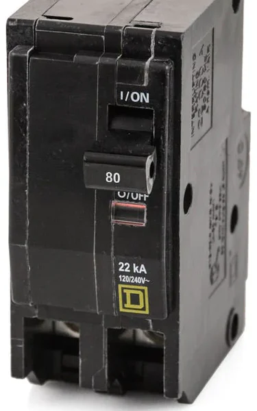 QO280VH - Square D - Circuit Breaker Plug in - 80 Amp - 2 Pole - 120 Volt
