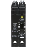 EDB24015 - Square D - Molded Case Circuit Breaker Bolt-On - 15 Amp - 2 Pole - 480 Volt