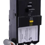 QO315GFI - Square D - Molded Case Circuit Breaker Plug-In - 15 Amp - 3 Pole - 240 Volt
