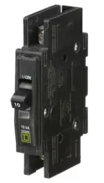 QOU110 - Square D - 10 Amp Circuit Breaker Bolt-On - 10 Amp - 1 Pole - 120 Volt - Image 2