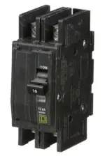 QOU210 - Square D - 10 Amp Circuit Breaker Bolt-On - 10 Amp - 2 Pole - 240 Volt - Image 2