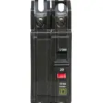 QOU220 - Square D - 20 Amp Circuit Breaker Bolt-On - 20 Amp - 2 Pole - 240 Volt