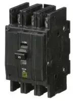 QOU325 - Square D - 25 Amp Circuit Breaker Bolt-On - 25 Amp - 3 Pole - 240 Volt - Image 2