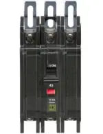 QOU345 - Square D - 45 Amp Circuit Breaker Bolt-On - 45 Amp - 3 Pole - 240 Volt