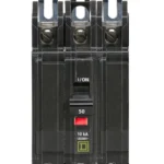 QOU350 - Square D - 50 Amp Circuit Breaker Bolt-On - 50 Amp - 3 Pole - 240 Volt
