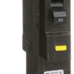 HOM120GFI - Square D Homeline - GFCI Circuit Breaker Plug-In - 15 Amp - 1 Pole - 120 Volt