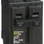 HOM250 - Square D Homeline - Circuit Breaker Plug-In - 50 Amp - 2 Pole - 240 Volt
