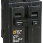 HOM260 - Square D Homeline - Circuit Breaker Plug-In - 60 Amp - 2 Pole - 240 Volt