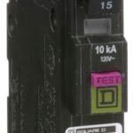 Square D QO115PDF 1 Pole Circuit Breaker Arc/Ground Fault