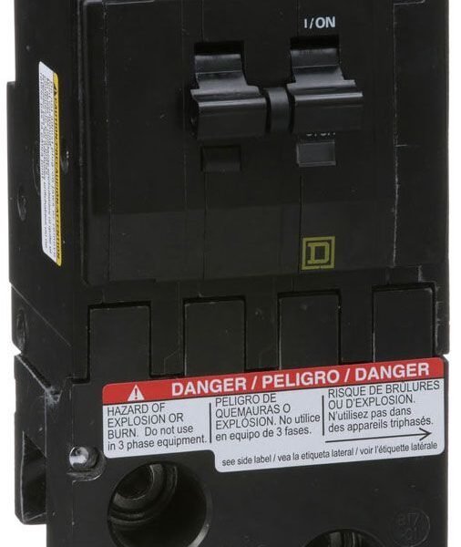 QO2200VH - Square D - Circuit Breaker Plug in - 200 Amp - 2 Pole - 240 Volt