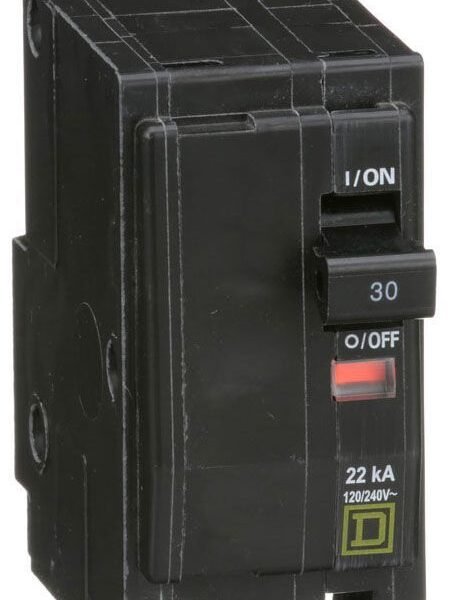 QO230VH - Square D - 30 Amp Molded Case Circuit Breaker Plug-In - 30 Amp - 2 Pole - 240 Volt