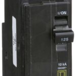 QOB2125 - Square D - 125 Amp Circuit Breaker Bolt-On - 125 Amp - 2 Pole - 240 Volt