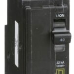 QOB240VH - Square D - 40 Amp 22kA Circuit Breaker Bolt-On - 40 Amp - 2 Pole - 240 Volt