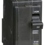 QOB250 - Square D - 50 Amp Circuit Breaker Bolt-On - 50 Amp - 2 Pole - 240 Volt