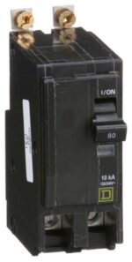 QOB280 - Square D - 80 Amp Circuit Breaker Bolt-On - 80 Amp - 2 Pole - 240 Volt