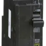 QOB280VH - Square D - 80 Amp 22kA Circuit Breaker Bolt-On - 80 Amp - 2 Pole - 240 Volt