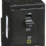 QOB3100 - Square D - 100 Amp Circuit Breaker Bolt-On - 100 Amp - 3 Pole - 240 Volt