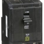 QOB390 - Square D - 90 Amp Circuit Breaker Bolt-On - 90 Amp - 3 Pole - 240 Volt