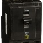 QOB390VH - Square D - 90 Amp 22kA Circuit Breaker Bolt-On - 90 Amp - 3 Pole - 240 Volt