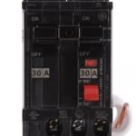 THQB2130GFT/ THQB2130GF  GE 30 Amp Double Pole GFCI Bolt-On Circuit Breaker